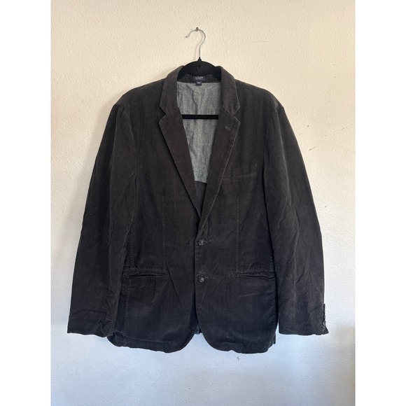 J.Crew Other - J.Crew Mens Corduroy Blazer Sport Coat Dark Gray Charcoal Size M RN77388